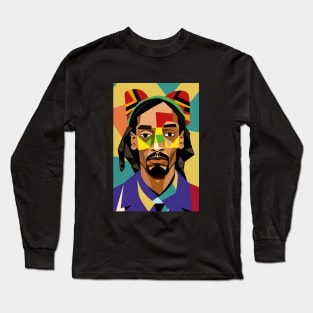 Portrait of Snopp Long Sleeve T-Shirt